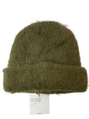 The Endery Judy Cloud Hat Quartz Olive Green Alpaca Wool Blend Beanie Hat $88NWT